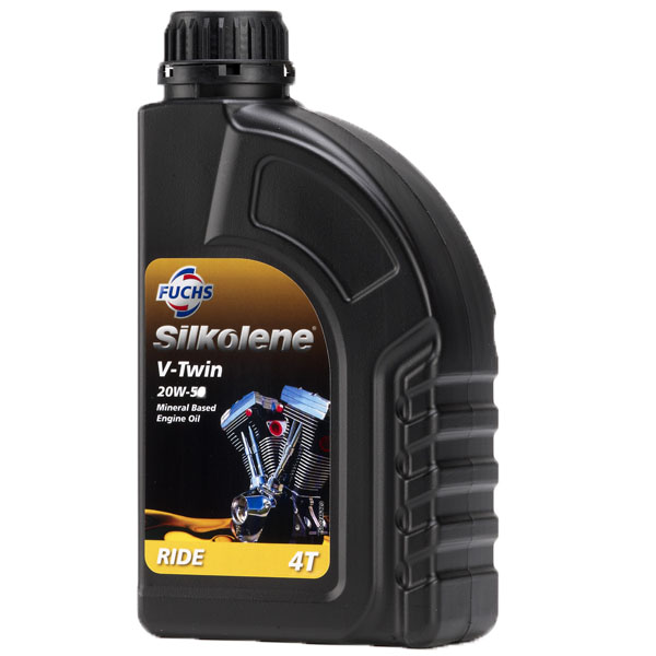 Silkolene V-Twin 20W-50 Mineral Oil - 1 Litre