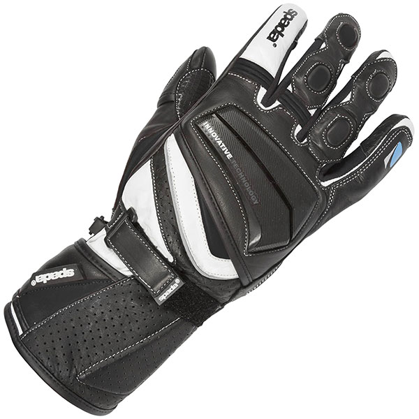 Image of Spada Latour Vented Summer Glove - Black / White