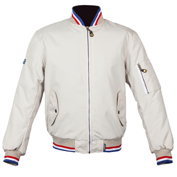 Image of Spada Air Force One CE Textile Jacket - Royale White