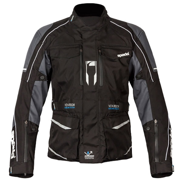 Image of Spada Ladies City Nav Textile Jacket - Black