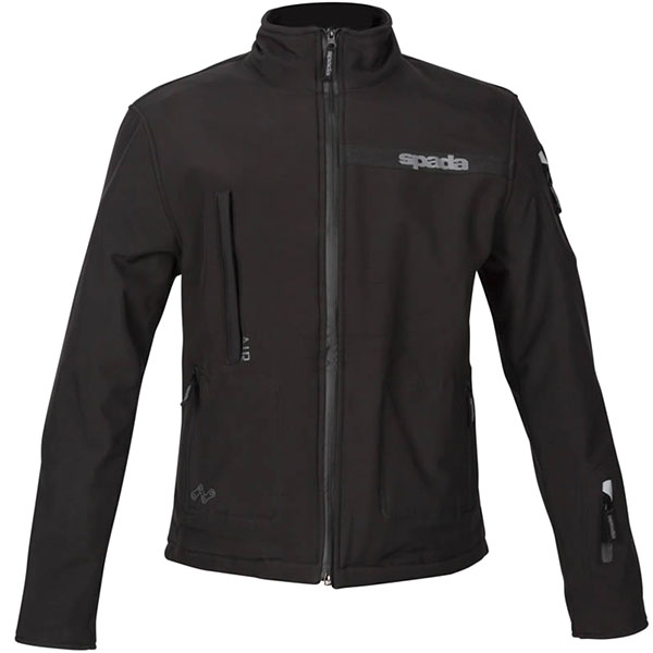 Spada Commute CE Textile Jacket - Black - FREE UK DELIVERY