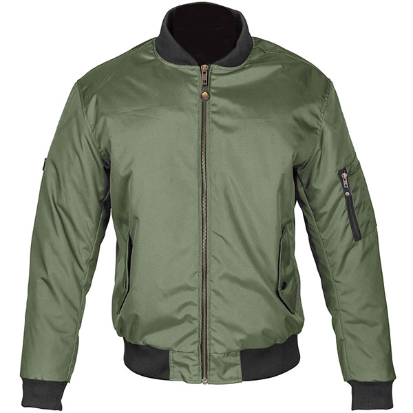 Spada Air Force One CE Textile Jacket - Olive - FREE UK DELIVERY