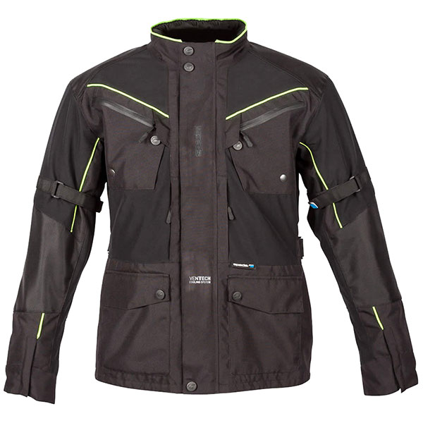Image of Spada Routemaster Textile Jacket - Black
