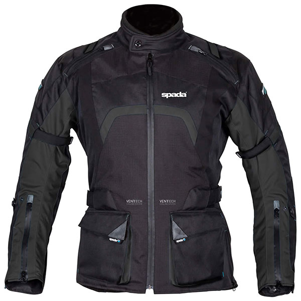 Image of Spada Base Textile Jacket - Black