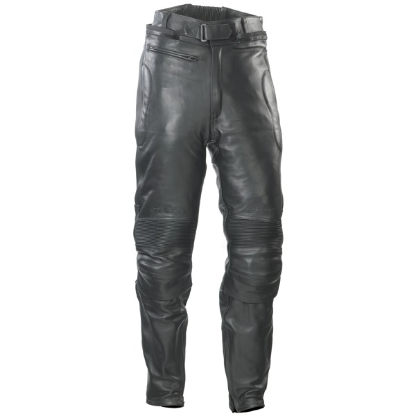 white leather trousers