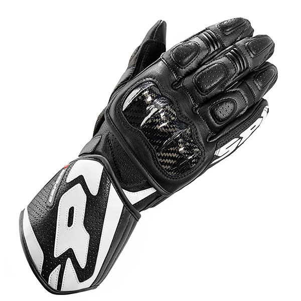 Image of Spidi Carbo 1 Leather Gloves - Black