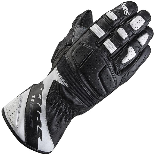 Image of Spidi STS-S Gloves - Black / White