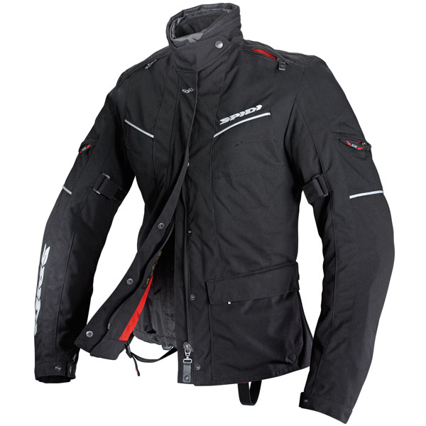 Image of Spidi Ladies Venture H2OUT Textile Jacket - Black