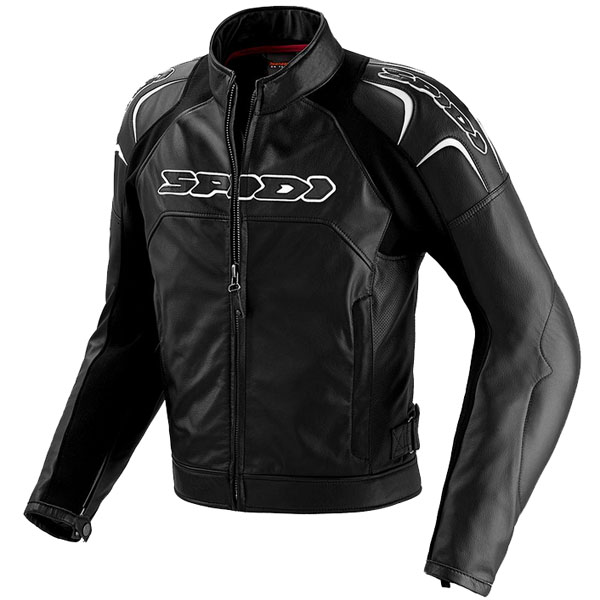 Image of Spidi Darknight Jacket - Black / Ice