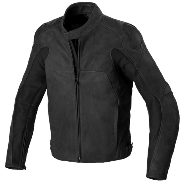Image of Spidi Evotourer Leather Jacket - Black