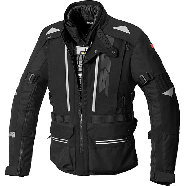 Image of Spidi Allroad Textile Jacket - Black