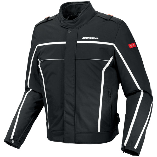 Image of Spidi Street Textile Jacket - Black / White
