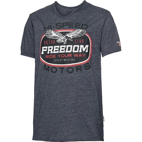 Image of Spirit Motors T-Shirt 1.3 - Grey Melange