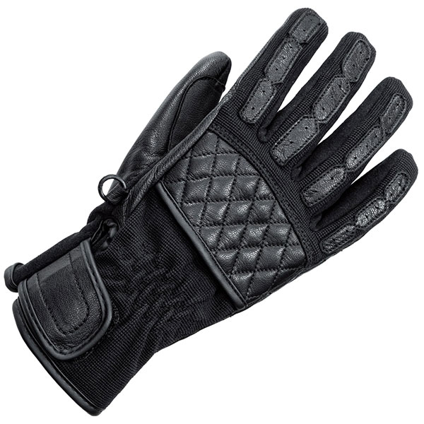 Image of Spirit Motors Ladies Mixed Glove 1.0 - Black