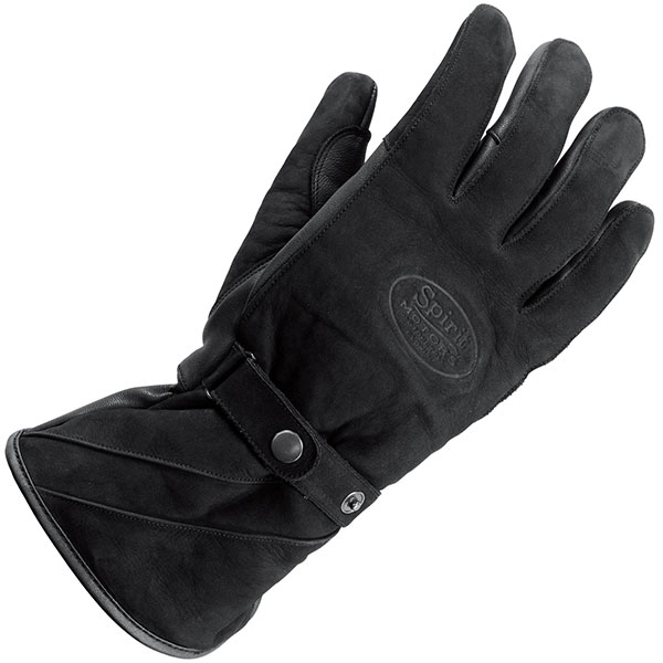 Image of Spirit Motors Suede Leather Glove 1.0 - Black
