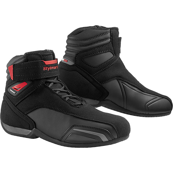 Image of Stylmartin Vector WP Boots - Black / Red