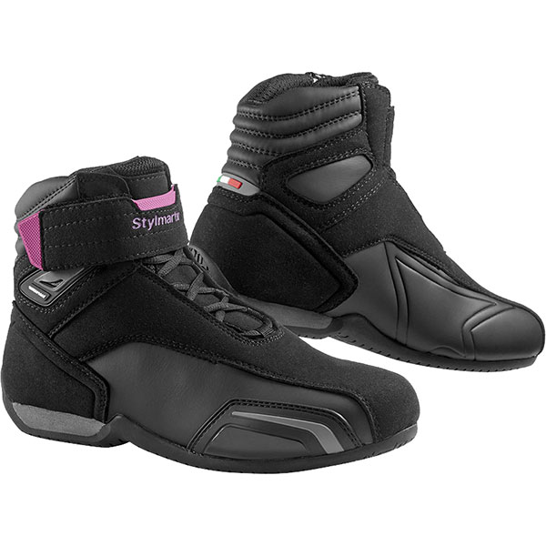 Image of Stylmartin Ladies Vector WP Boots - Black / Purple