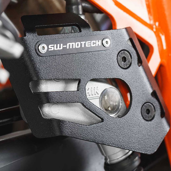 Image of SW Motech Black Brake Cylinder Guard - KTM 990 / 990 Adventure