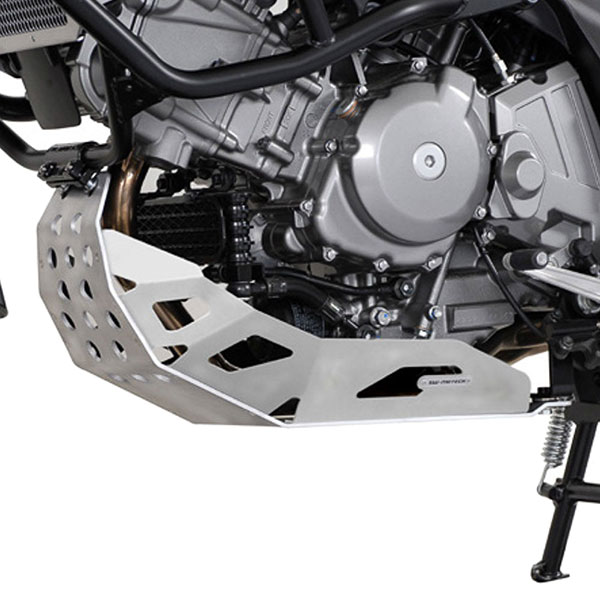 Image of SW Motech Silver Engine Guard - Suzuki DL650 V-Strom (04-10)