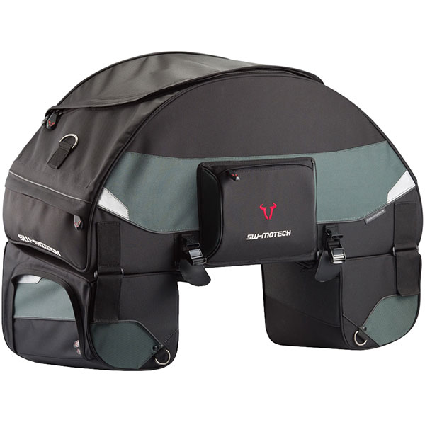 Image of SW Motech Speedpack Tail Bag - Black / Grey