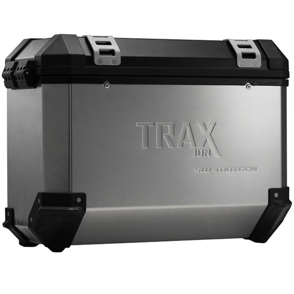 Image of SW Motech Trax Ion Medium Aluminium Side Case - Silver