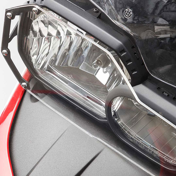 Image of SW Motech PVC Headlight Guard - BMW F 700 GS / F 800 GS (12-)