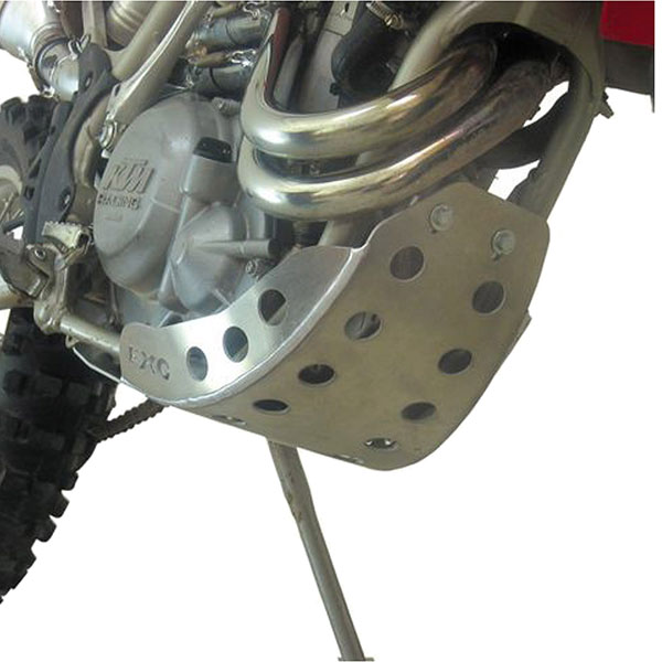 Image of SW Motech Silver Engine Guard - KTM EXC 200 / 400 / 450 / 520 / 525