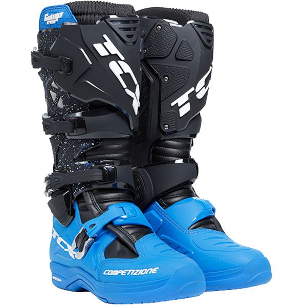 TCX Comp Evo 2 Michelin Boots - Black / Blue - FREE UK DELIVERY