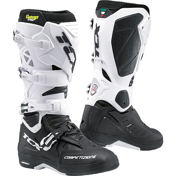 Image of TCX Comp Evo 2 Michelin Boots - Black / White