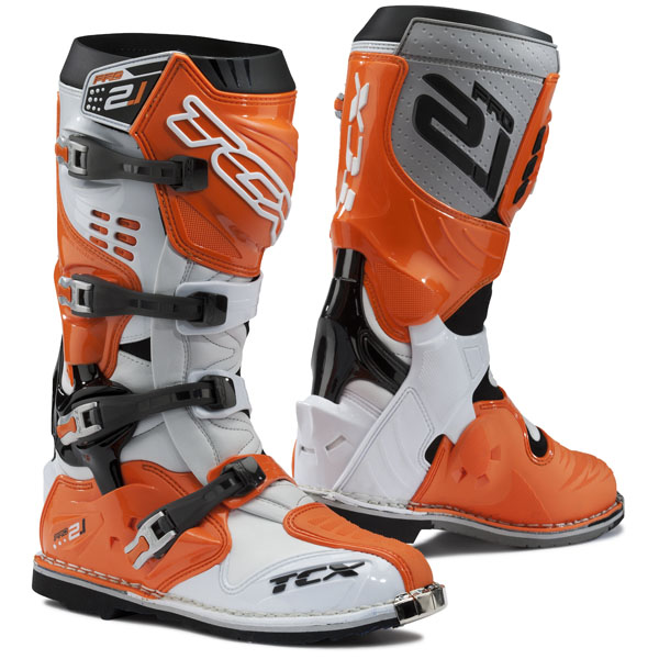 TCX Pro 2.1 Boots - White / Orange 