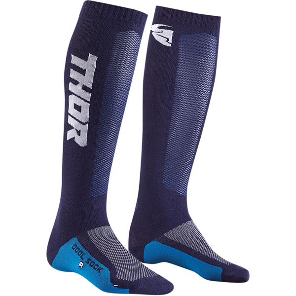 Image of Thor MX Cool Socks - Navy / White