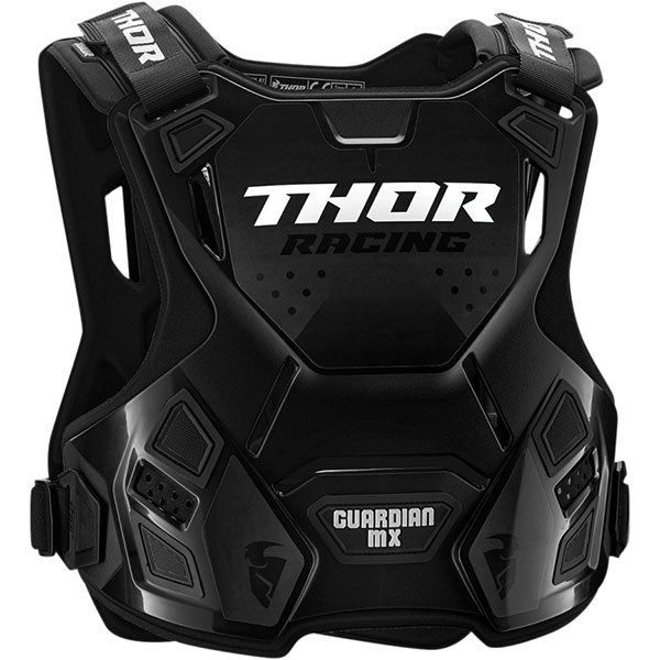 Image of Thor Guardian MX Chest / Back Protector - Charcoal / Black