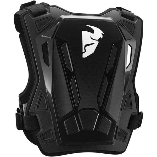 Thor Guardian MX Chest / Back Protector Charcoal / Black FREE UK