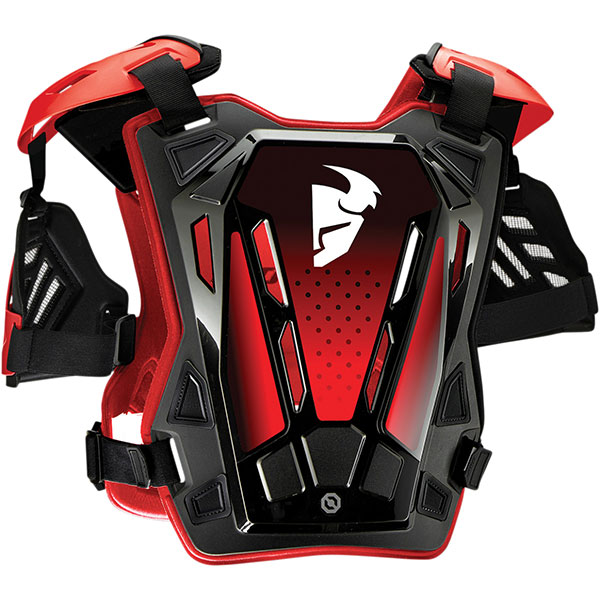 Thor Youth Guardian Chest / Back Protector Red / Black FREE UK DELIVERY