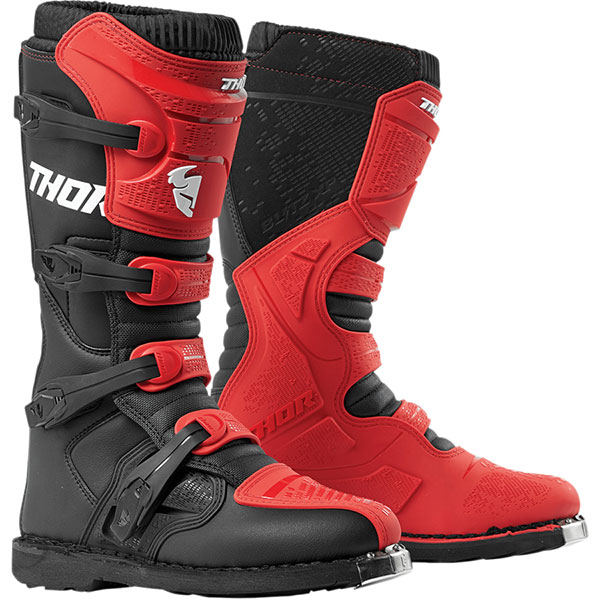 Image of Thor Blitz XP Boots - Red / Black