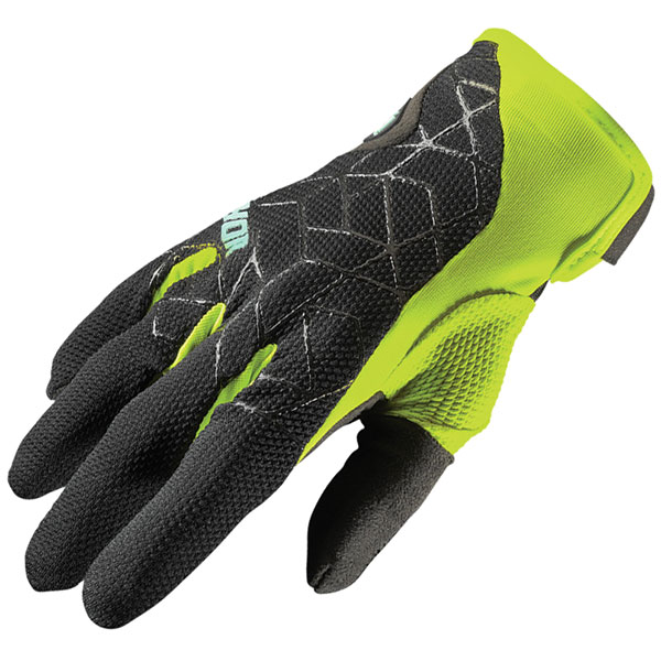 Image of Thor Draft Textile Gloves - Black / Acid