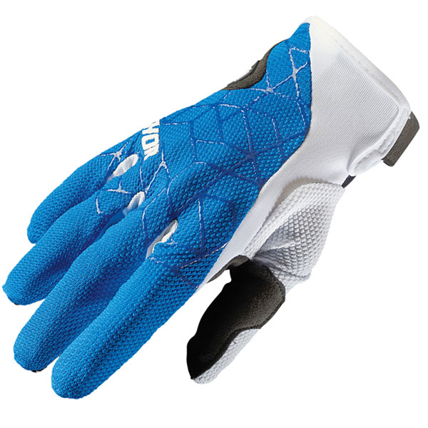 Image of Thor Draft Textile Gloves - Blue / White