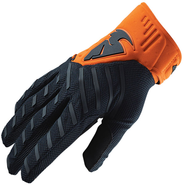 Image of Thor Rebound Textile Gloves - Midnight / Orange