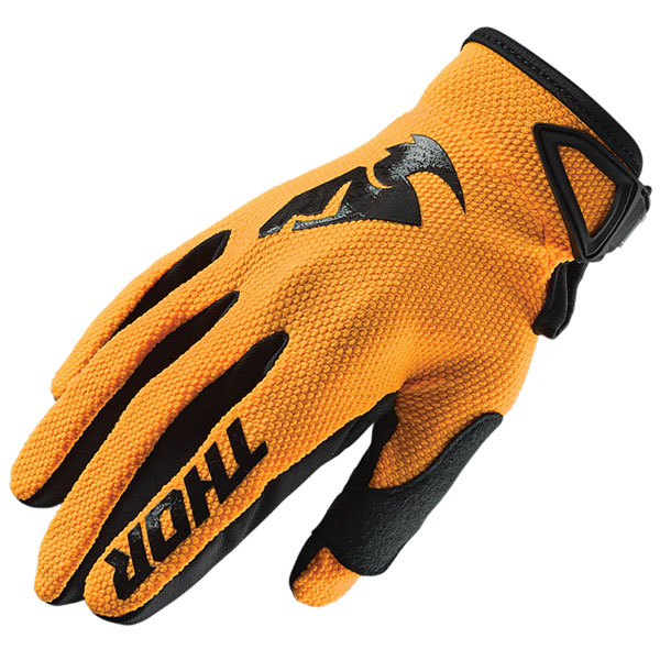 Image of Thor Sector Textile Gloves - Orange
