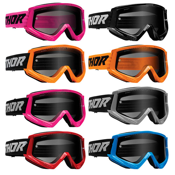 Thor dirt bike goggles sales
