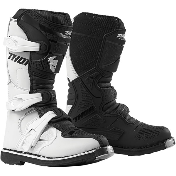 Image of Thor Youth Blitz XP Boots - White / Black