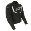 Alpinestars T-GP R V2 Waterproof Textile Jacket - Black / White Thumb 1