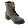 Falco Ladies Misty Leather Boots - Green Army Thumb 3