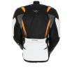 Macna Furio Textile Jacket - Light Grey / Orange Thumb 4