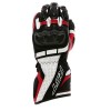 RST Axis CE Leather Gloves - Black / Red / White Thumb 2
