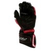 RST Axis CE Leather Gloves - Black / Red / White Thumb 4
