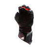 Rev'it Apex Leather Gloves - Neon Red / Black Thumb 4