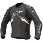 Alpinestars GP Plus R V3 Leather Jacket - Black / Dark Grey / White Thumb 0