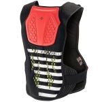Alpinestars Sequence Chest Protector - Black / White / Red Thumb 1