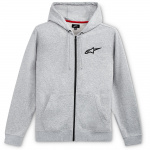 Alpinestars Ageless Chest Hoodie - Grey Heather / Black Thumb 0